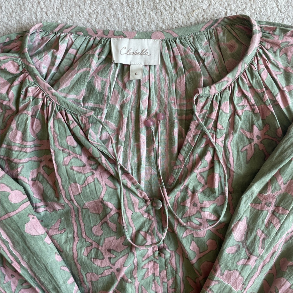 Cleobella Whitley Ruffle Sleeve Blouse